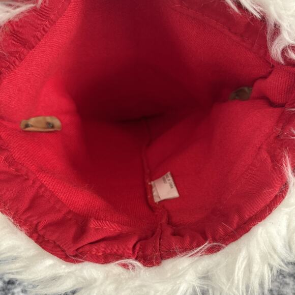 Vintage Disney Mickey Ears Santa Hat Christmas Goofys Hat Company Red Holiday - Picture 8 of 11